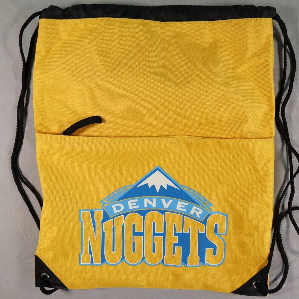 Vintage Denver Nuggets String Backpack 2003/2004 Logo Brand New